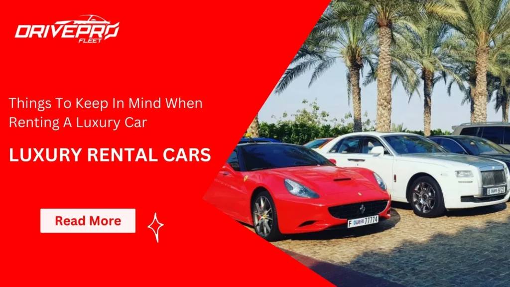 luxury cars renting